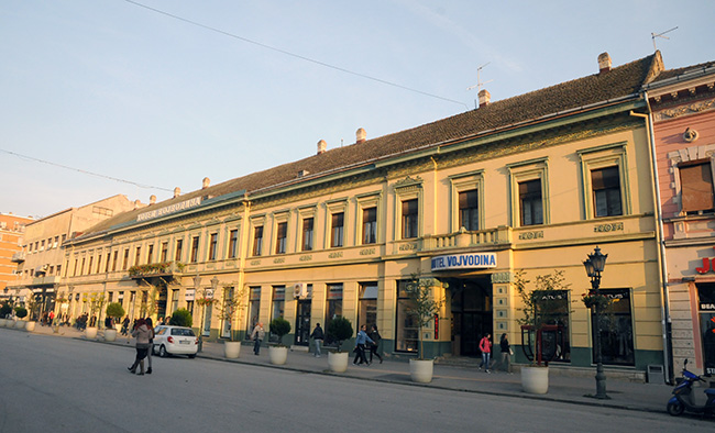 Hotel Vojvodina, hoteli Novi Sad, najstariji hotel u Novom Sadu