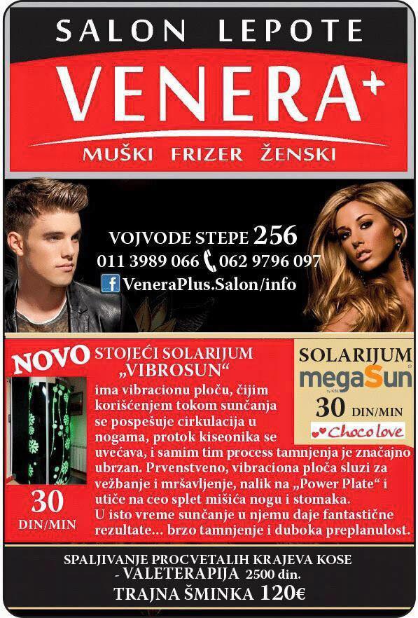 Salon lepote Venera +, kozmeticki saloni Beograd, frizerski salon Vozdovac