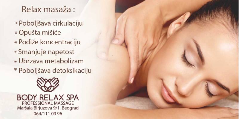 Body Spa Relax, masaze Beograd, masaza za parove