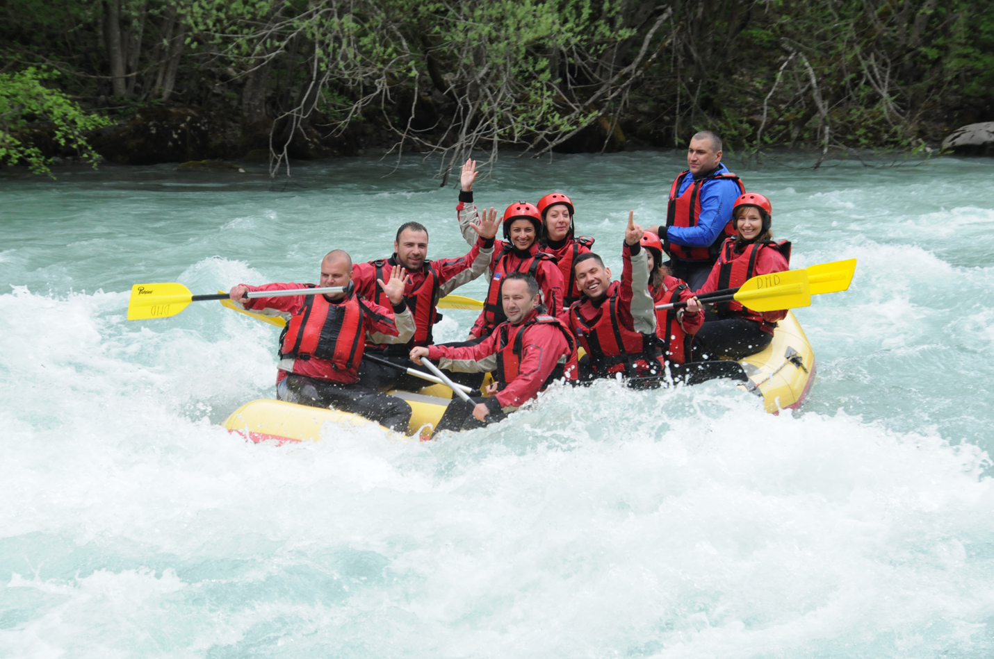 DMD kamp, rafting Tara, team building aktivnosti