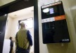 An automatic toilet paper dispenser that uses facial recognition technology is installed at a public toilet at the Temple of Heaven in Beijing on March 21, 2017. 
A years-long crime spree by Chinese toilet paper thieves may have reached the end of its roll after park officials in southern Beijing installed facial recognition technology to flush out bathroom bandits. / AFP PHOTO / WANG Zhao